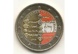 2 Euro Oostenrijk 2005 Staatsverdrag Gekleurd 010/1